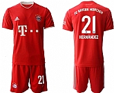 2020-21 Bayern Munich 21 HERNANDEZ Home Soccer Jersey,baseball caps,new era cap wholesale,wholesale hats